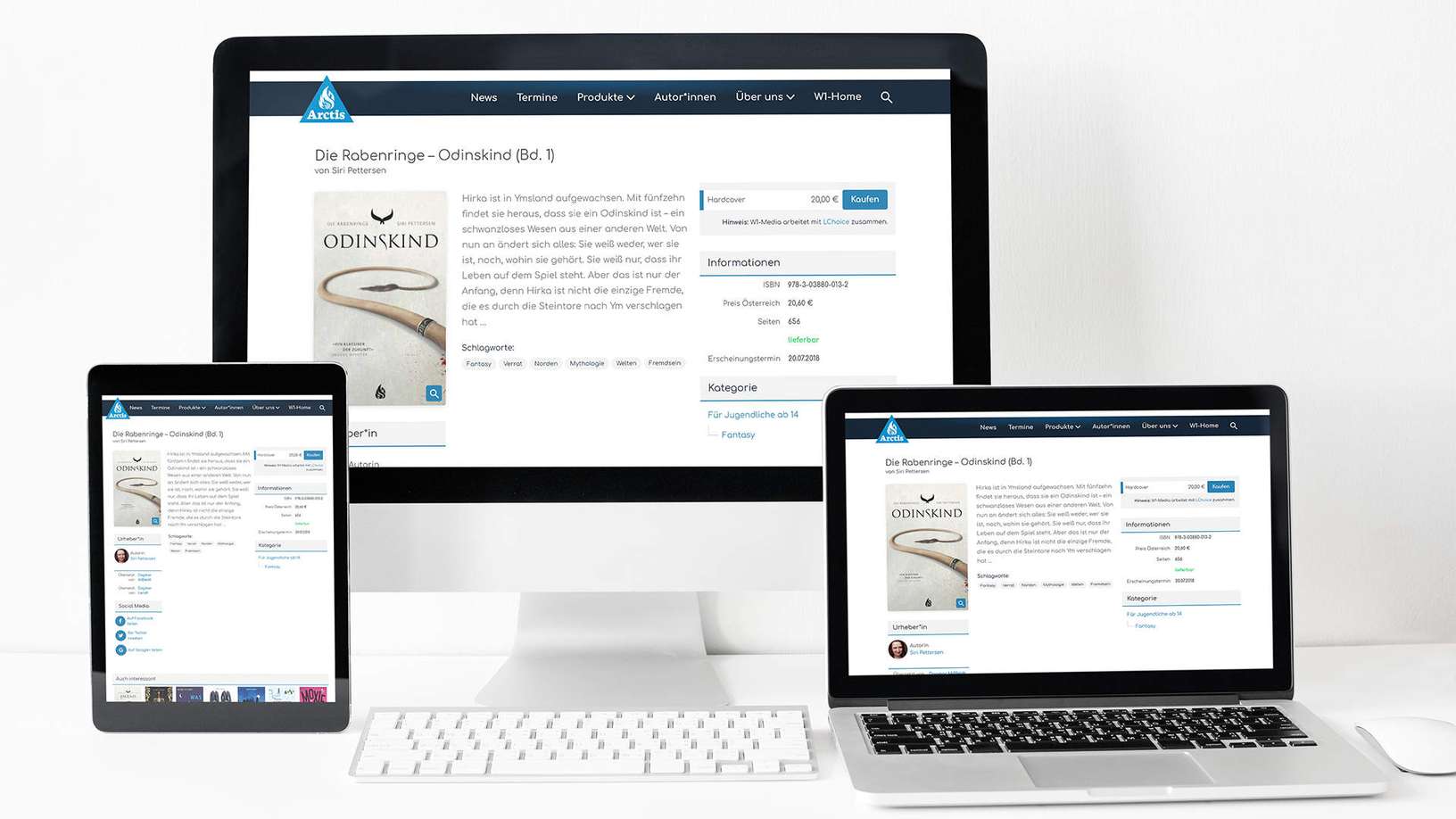 Book Detail Page The Raven Rings