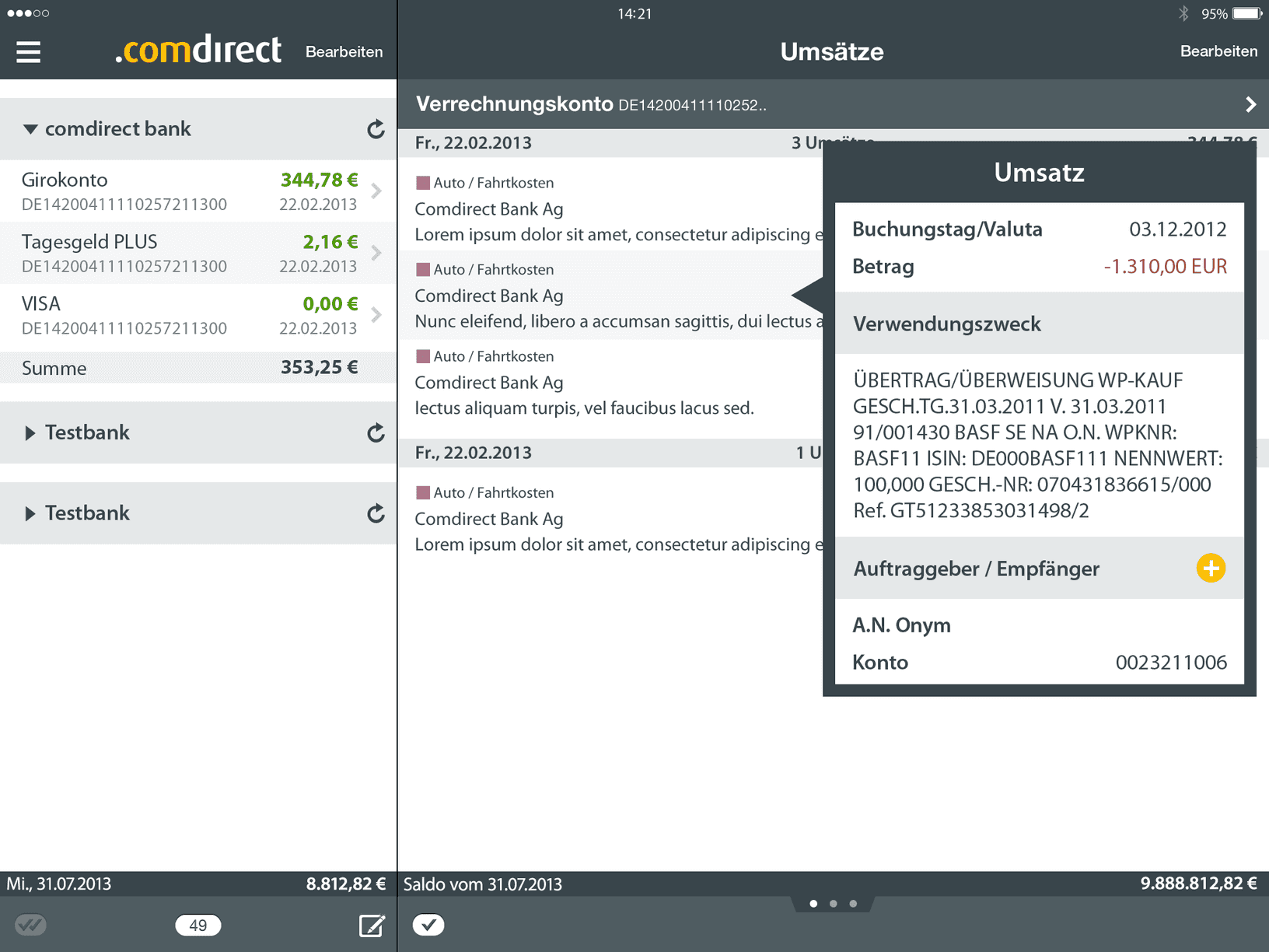 comdirect Banking App