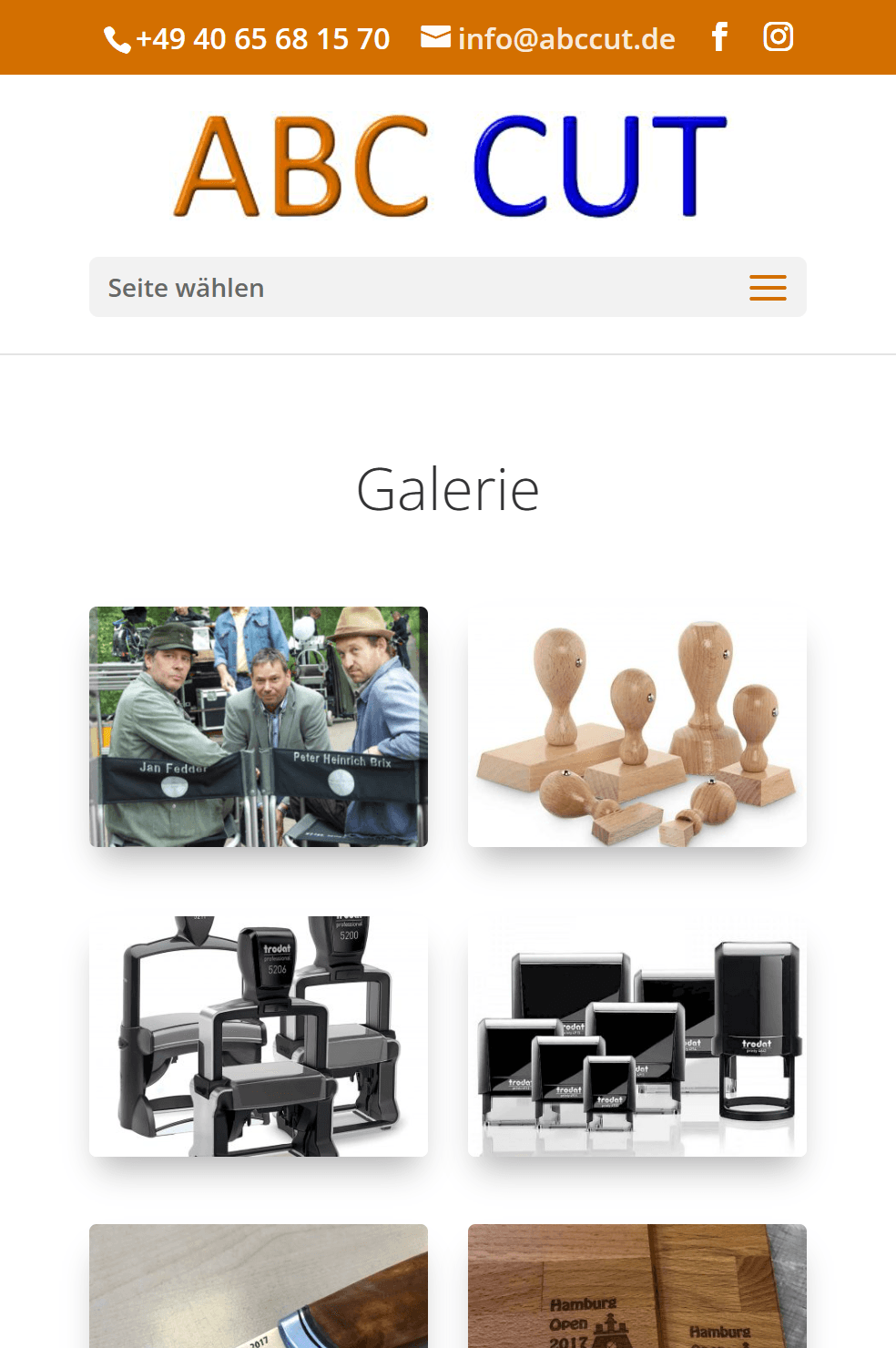 Overview of ABCcut craftwork in the gallery.